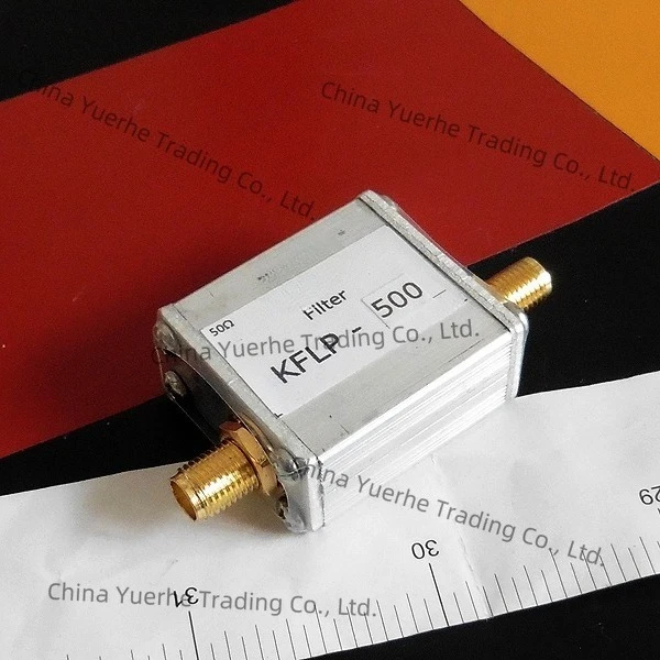 

KFLP-500 Фильтр низких частот высокой мощности 433 МГц, RF коаксиальный LC, LPF, SMA 500 МГц