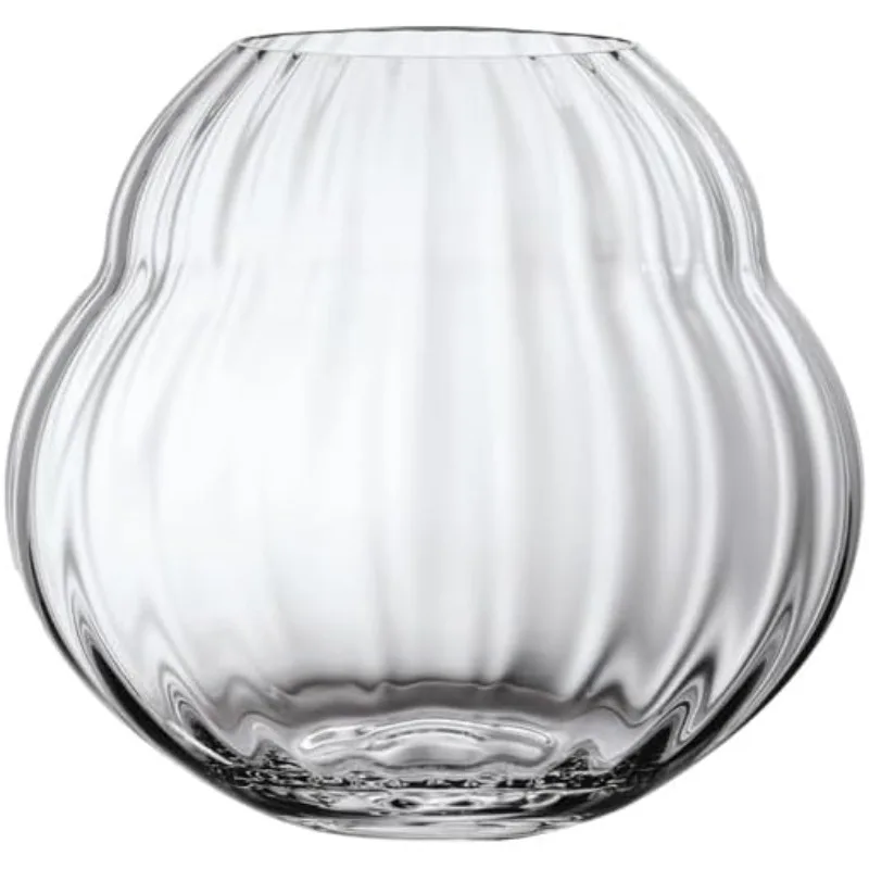 

& Boch - Rose Garden Home Vase, 7.5 in, Crystal Glass, Capacity 87 oz