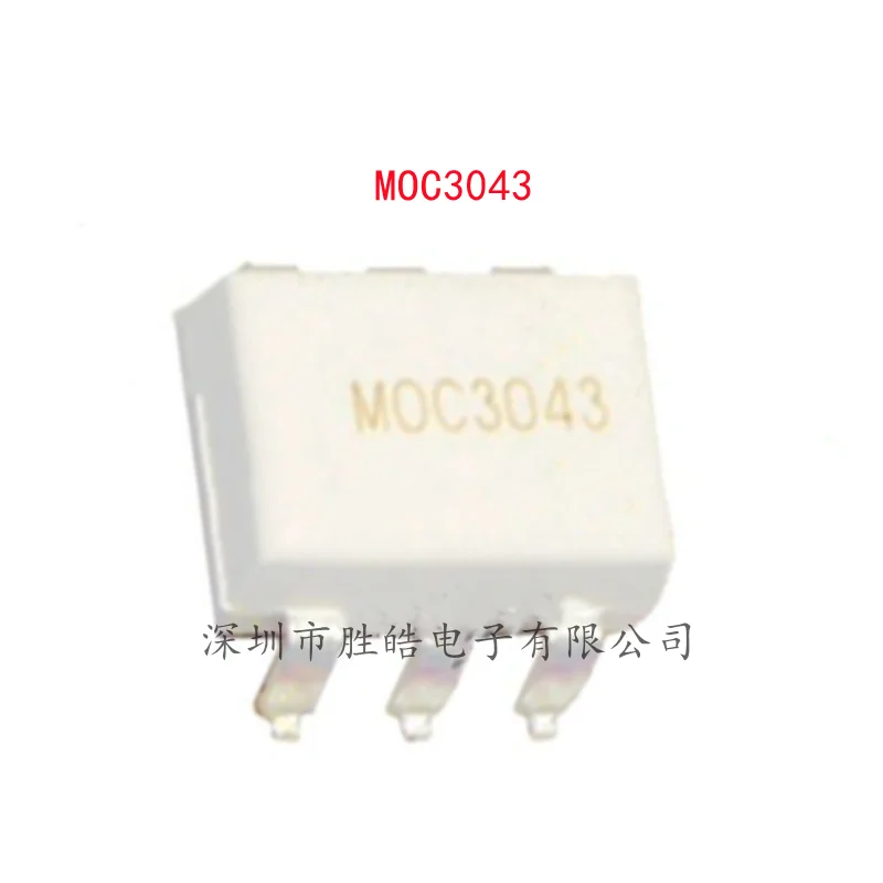 

(10PCS) NEW MOC3043SR2M MOC3043 Bidirectional Silicon Controlled Optocoupler SOP-6 Integrated Circuit