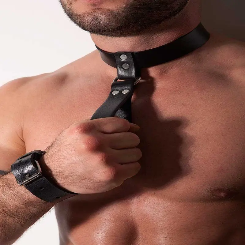 Sex Harness Sexual Lingerie Toys Adult Couples Accessories Personalized Leather Collar Gay Erotic Bdsm Things Sissy Porn