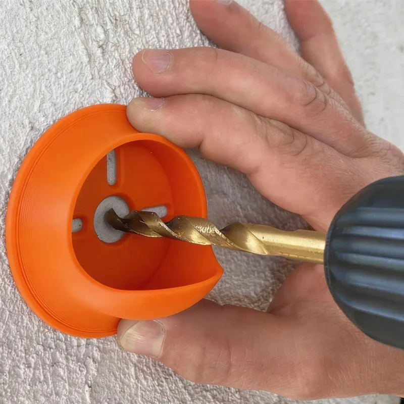 Drill Dust Catcher Bowl Wall Drilling Ash Collector Dustproof Tray Electric Drill Dust Collection Tool Home Power Tool Accessory