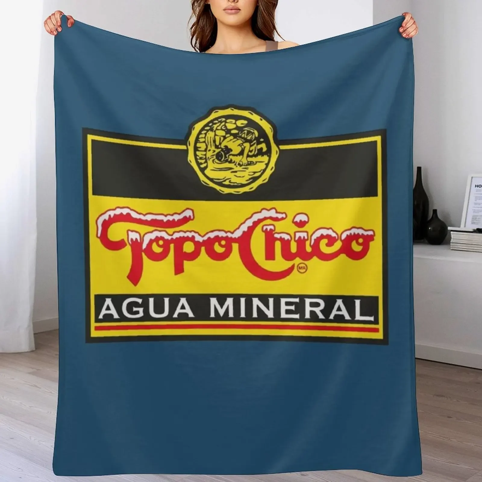 

Topo Chico Topo 75 Throw Blanket Thermal Luxury Thicken Vintage Polar Blankets