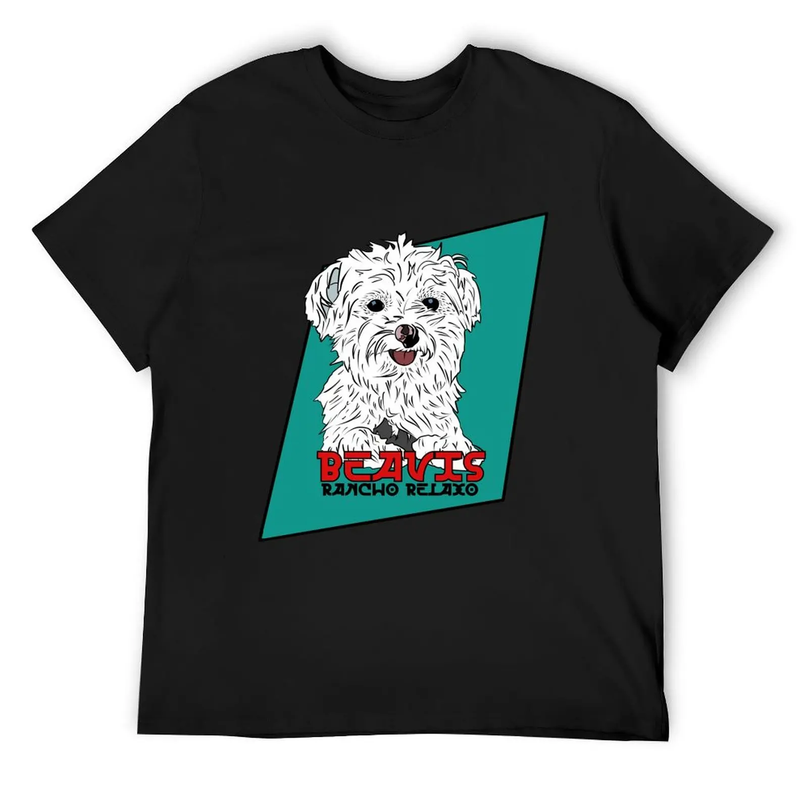 Rancho Relaxo - Beavis the Dog T-Shirt Aesthetic clothing shirts graphic aesthetic clothes mens graphic t-shirts big and tall