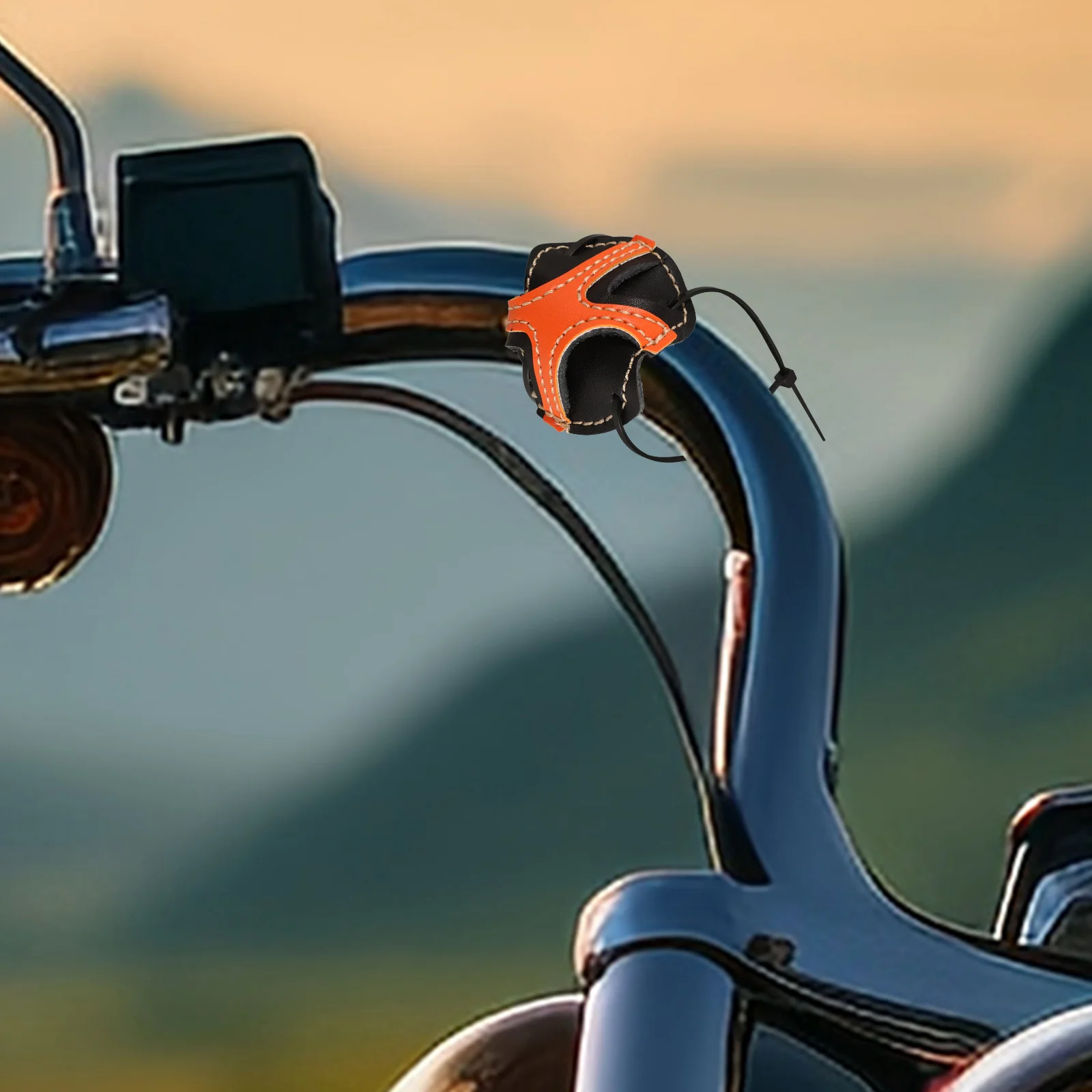 

Motorcycle Handlebar Bag Vintage Sunglasses Holder Eyeglass Organizer Accessory for Scooter Bike Handlebars