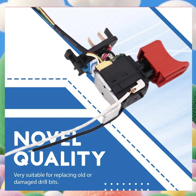 

10.8V Cordless Drill Trigger Switch For METABO BS10.8V Power Tool Power Tools Accessories-AS97