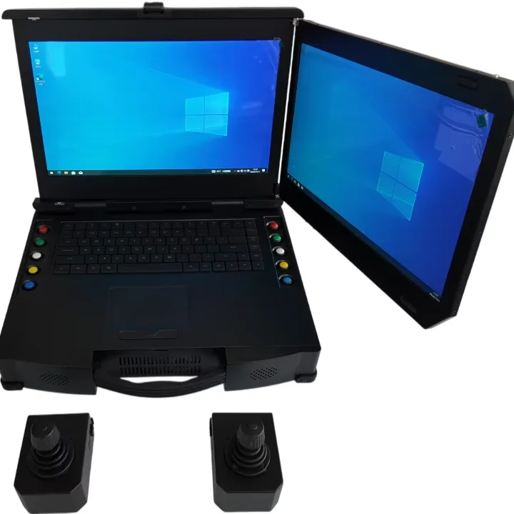 Ground Control Station Dual-Screen Triple-Screen Setup Button Function RC