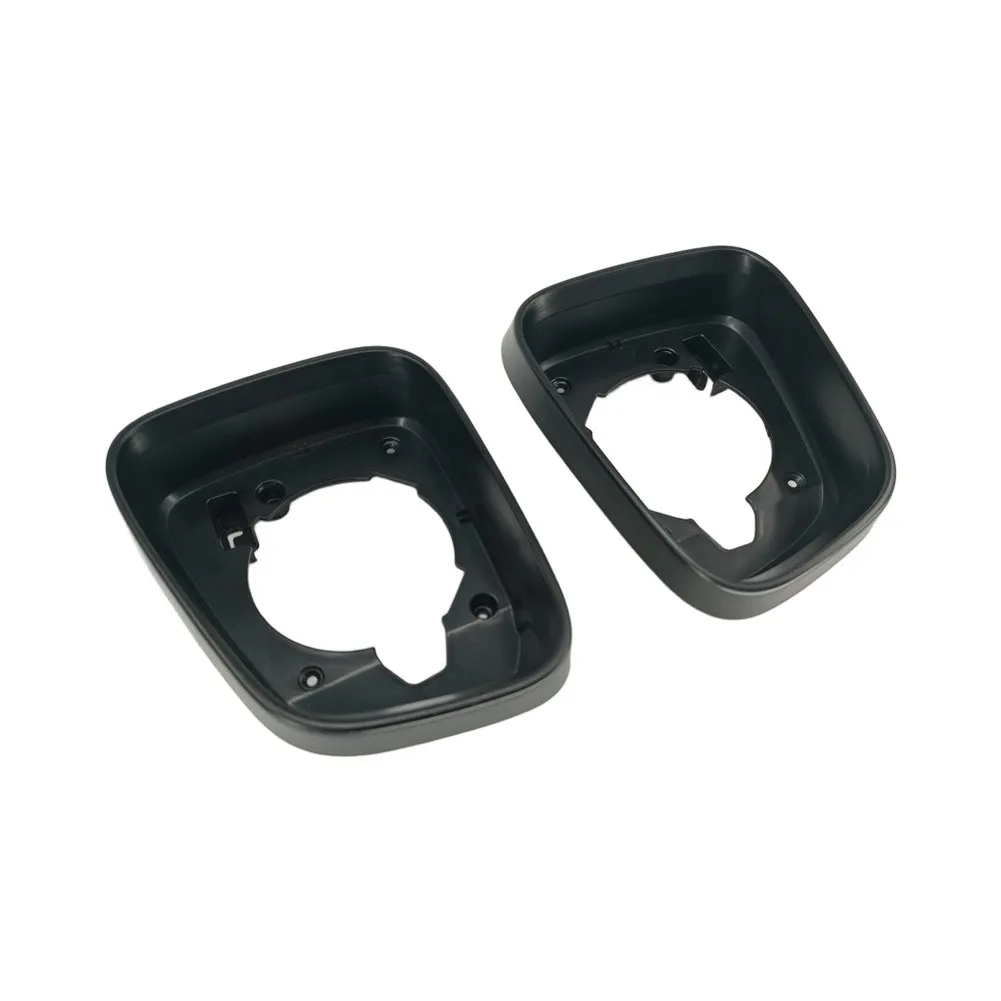 ABS Plastic Rearview Mirror Frame Cap for Buick For Encore For Trax For Mokka X 2012 to 2018 Black 1428665 1428666