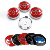 4pcs 60mm Wheel Center Cover Stickers Hub Cap Accessories For Toyota TRD Camry Corolla Auris Ralink Avensis Yaris Corolla Rav4