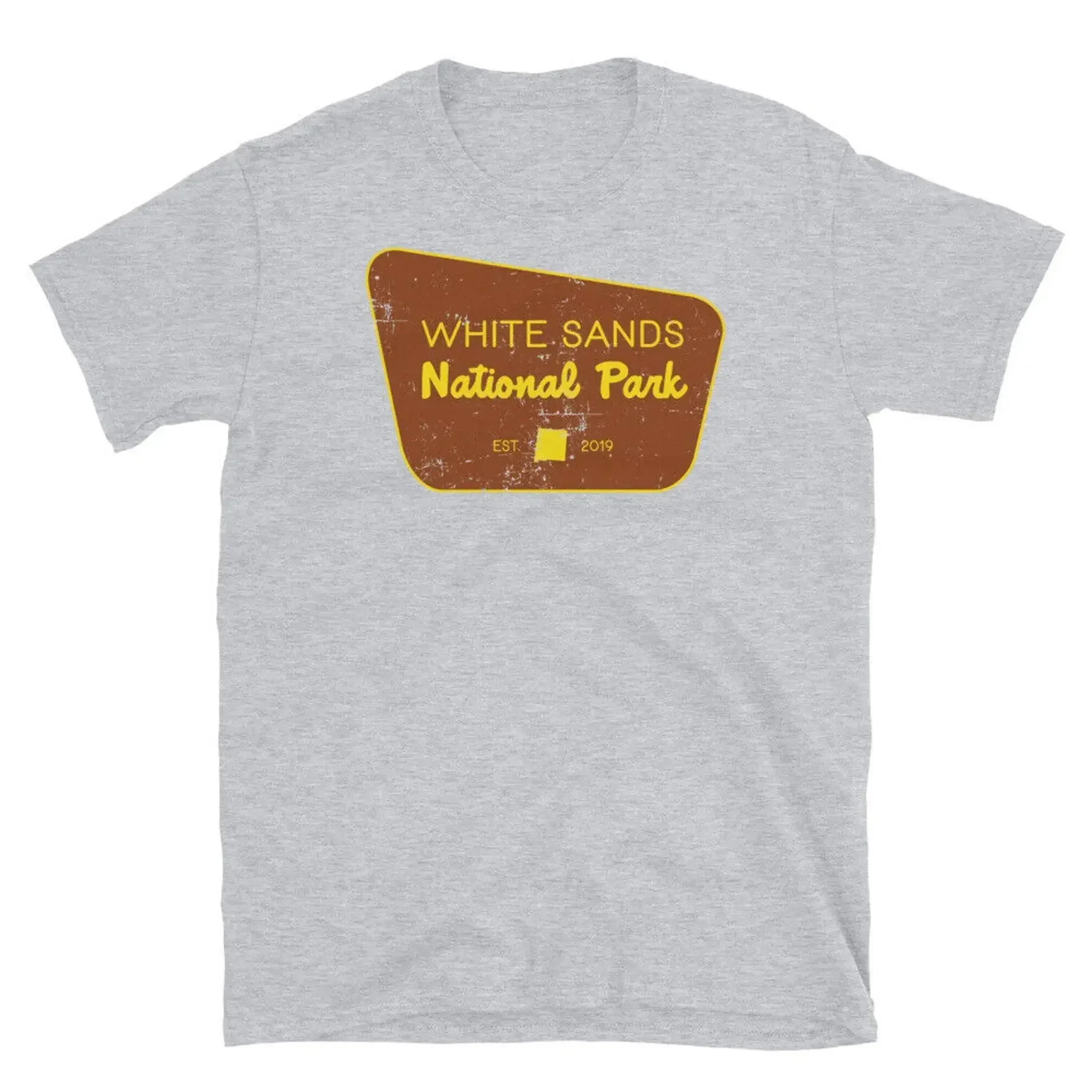 US White Sands National Park New Mexico Short Sleeve Unisex T Shirt