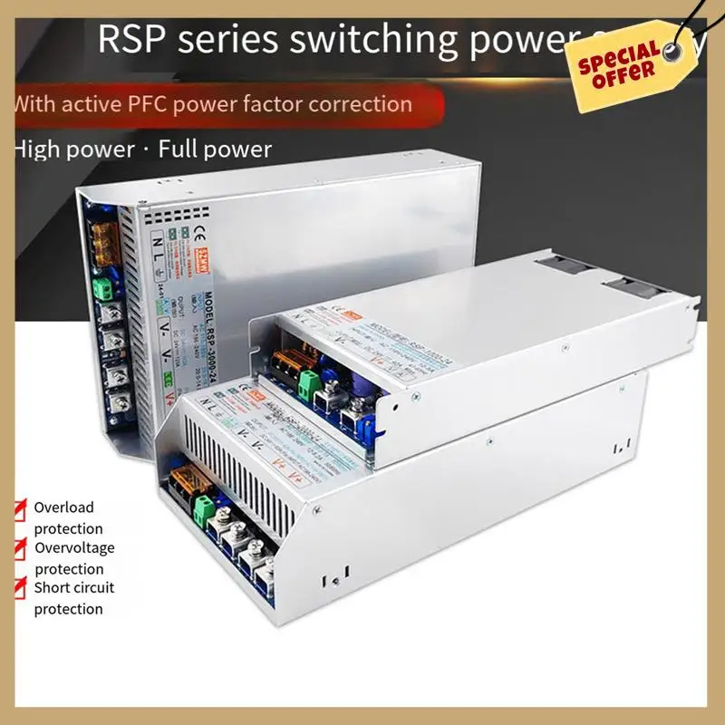 SZMW High Power Switching Power Supply Model RSP-1000-24 AC 110-240V Multi-Function Power Overvoltage Protector-WMAN