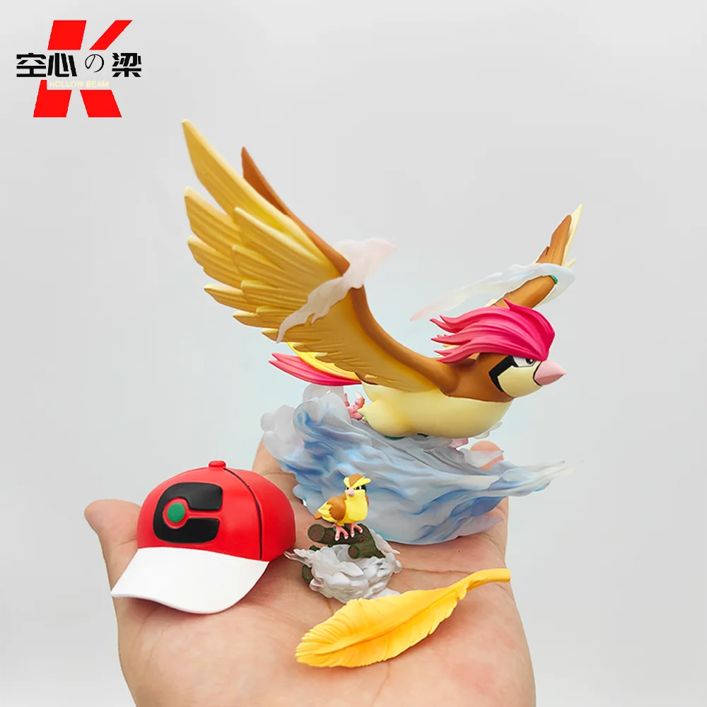 [عالم المقياس 1/20] لعبة Pidgey & Pidgeotto & Pidgeot & Mega Pidgeot لتزيين الشكل