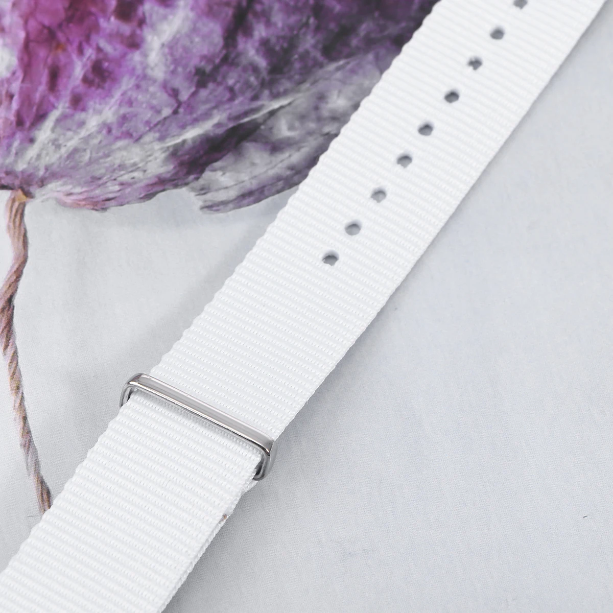 

Nylon Strap Breathable Watch Woven Water Proof Lasting Comfort 18mm Bands Mechanically Braided
