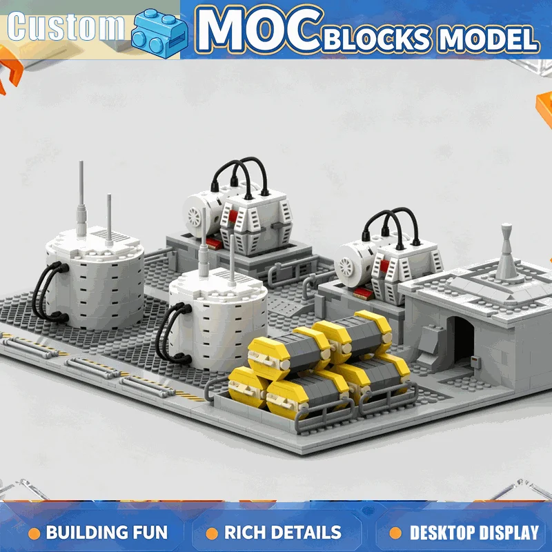 1442PCS Logistics Port Cargo Scene Building Blocks Model Industrial Terminal DIY Puzzle Assembly Creative Collection Gifts Toy