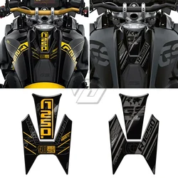 Motorcycle Gas Tank Pad Protection Decals Case for BMW R1250GS 40 Years GS Triple Black 2020 2021