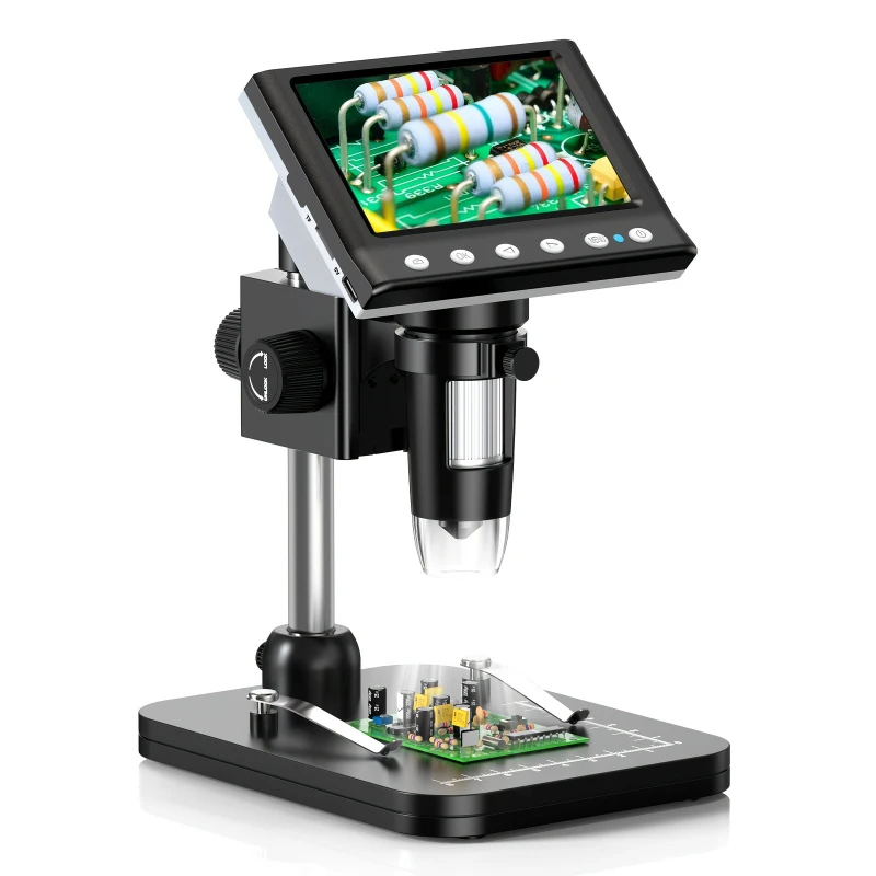 

4.3'' Digital Microscope 1080P hd Coin Microscope with 8
