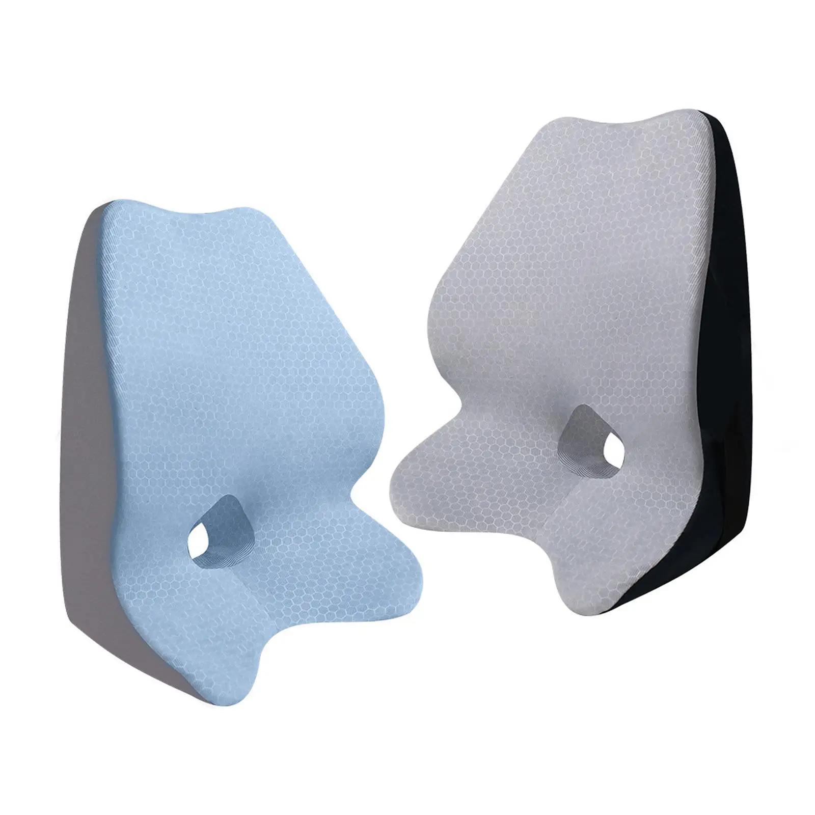 Lumbar Support Pillow Back Support Cushion Back Pad Comfortable Seat Cushion Car Waist Pillow for Gaming Chair Travel Bed