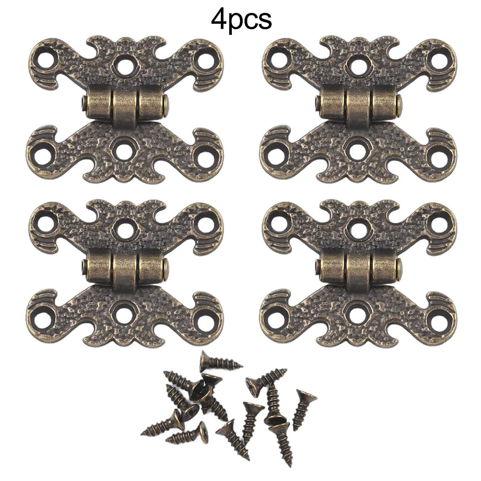 

High Quality Zinc Alloy Hinge With Bonus Screws Included Zinc Alloy Furniture Hardware Accessories Screws Included