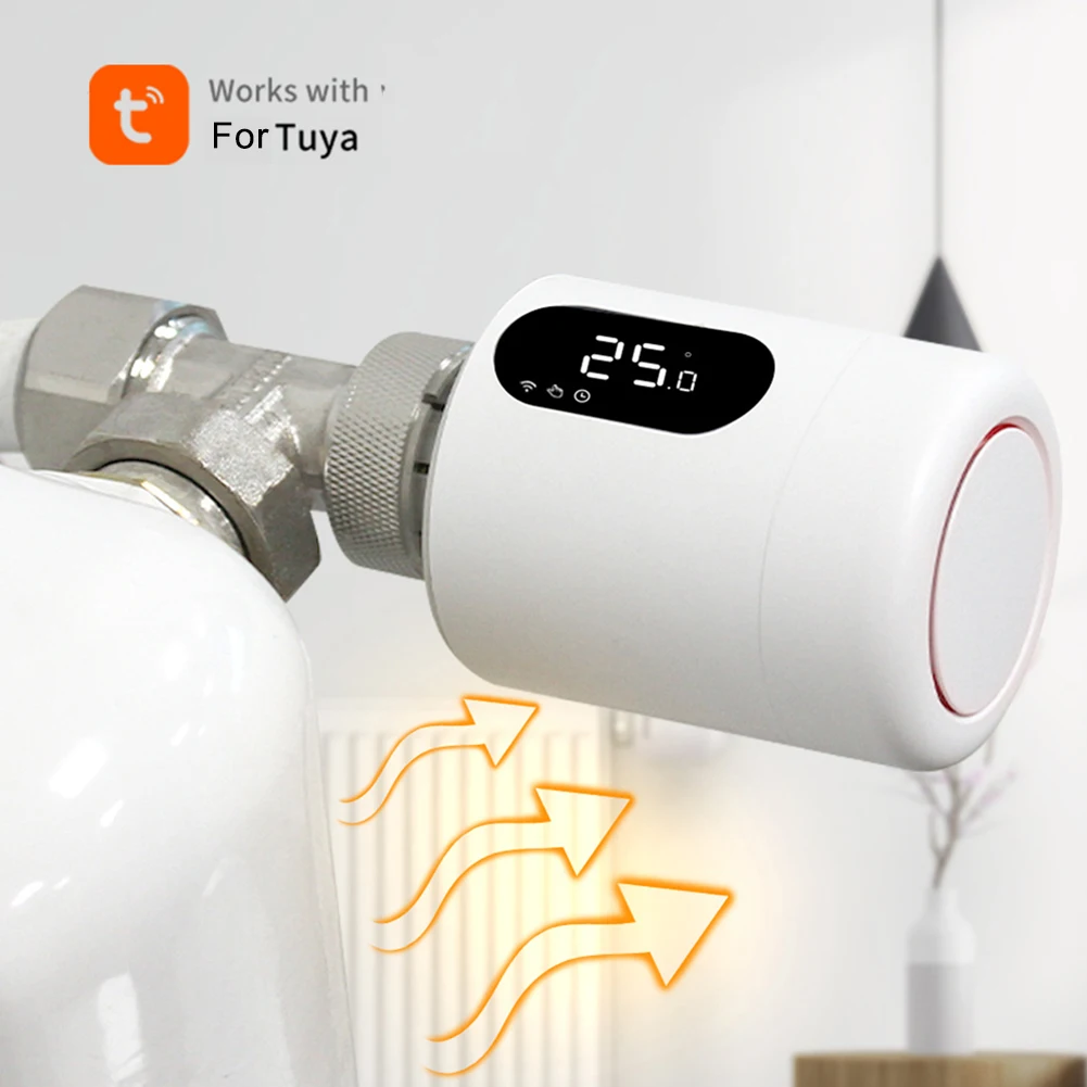 ترموستات تسخين لاسلكي ذكي للمنزل، تحكم واي فاي، مؤقت قابل للبرمجة، حماية من الصقيع، قفل أطفال #2