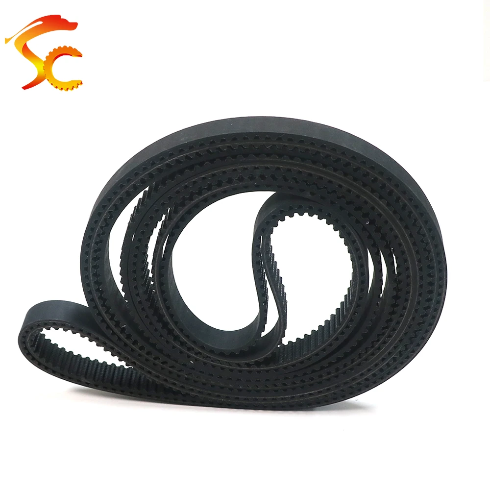 STD STS S5M rubber industrial timing belt tooth pitch 5mm width 10~30mm perimeter 1875/1945/2000/2100/2145/2300/2525/3280mm