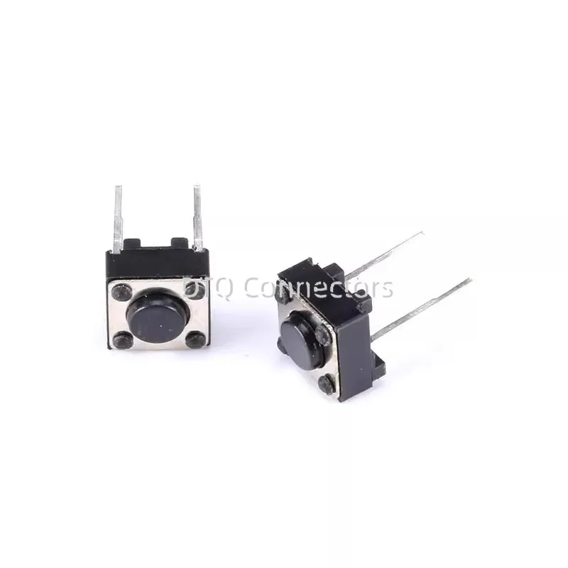 1000PCS 2 pins 6*6*4.3mm/5mm/6mm/7mm Mid-foot Switch Tactile Push Button Switches