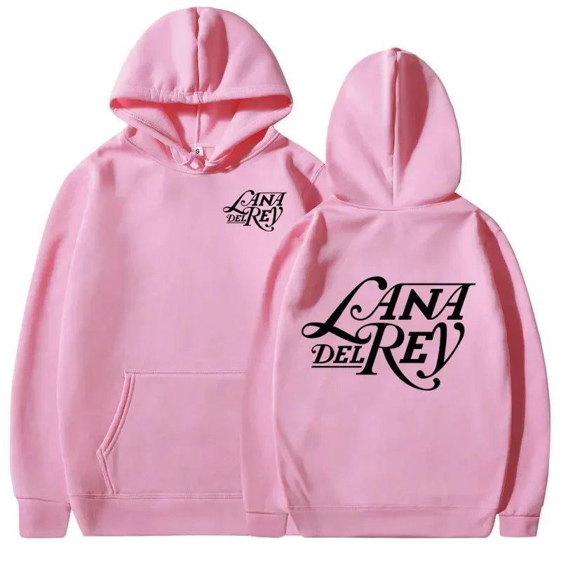 New Men\'s Hoodies Lana Del Rey Print Casual Oversized Hip Hop Women\'s Hooded Sweatshirt Sportswear Pullover Hoodies Streetwear