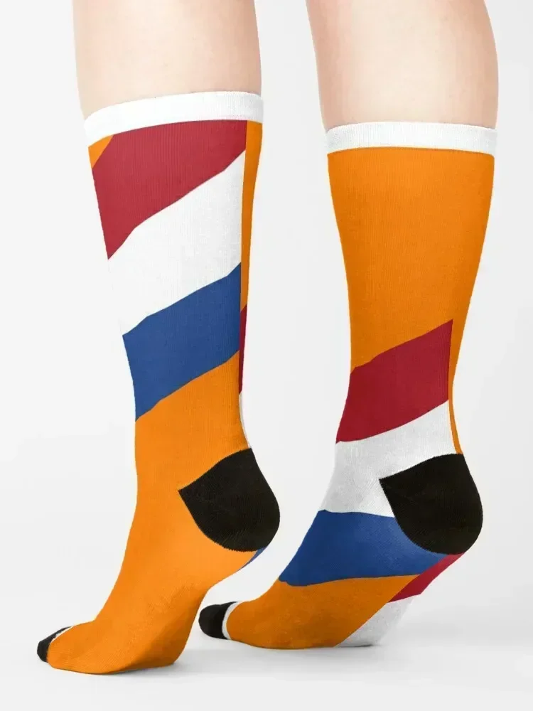 Netherlands Flag - Redesign Socks cycling Children's winter retro Girl'S Socks Men's