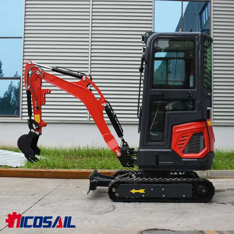 

Free Shiping Mini Crawler Excavator - High-Performance, Suitable for Industrial Plants & Farm Operations