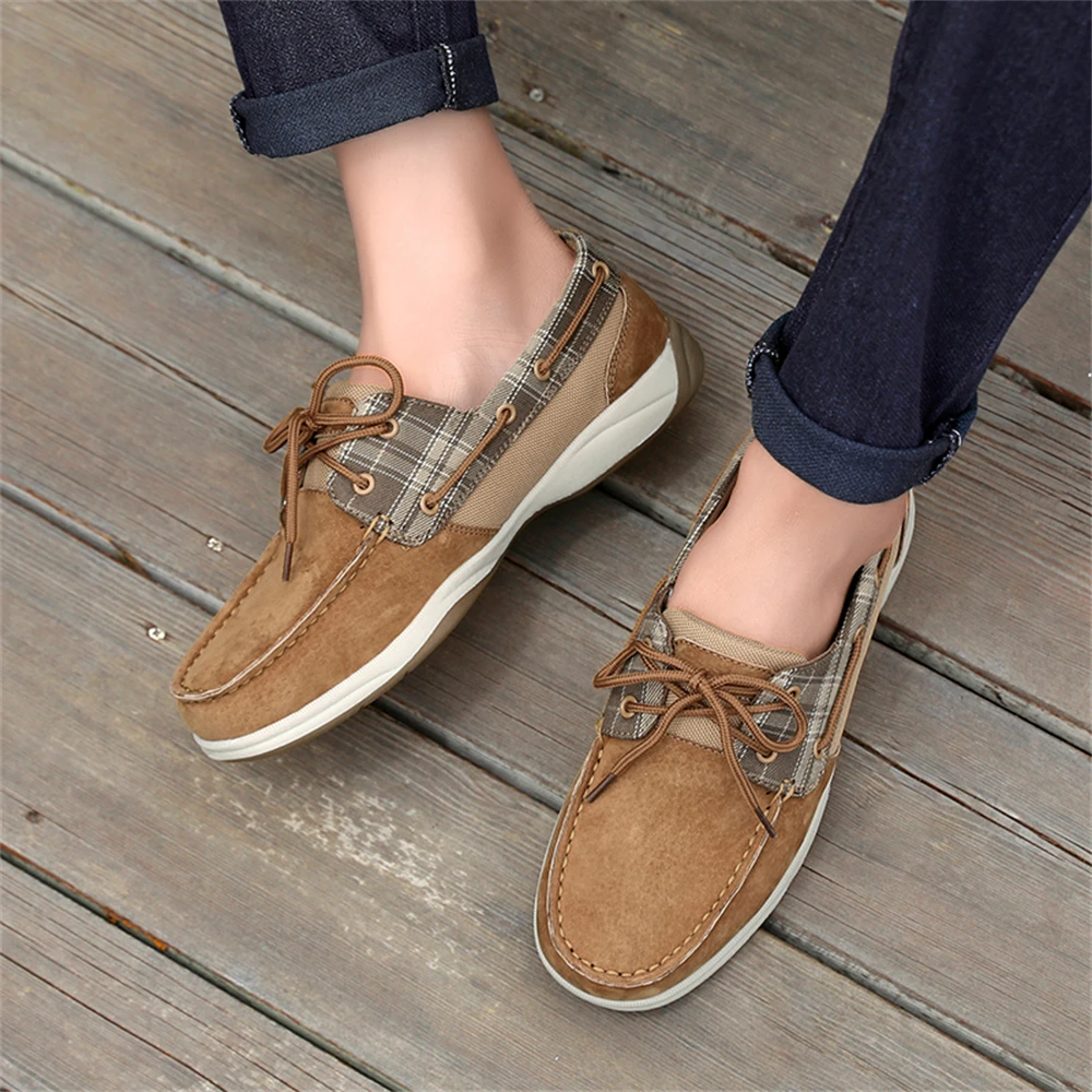Luxuriöse Boots-Loafer für Herren in Übergröße – hochwertiges PU-Obermaterial, atmungsaktives Futter, weiche Einlegesohlen, rutschfeste Sohle, leicht und bequem – Detail 12