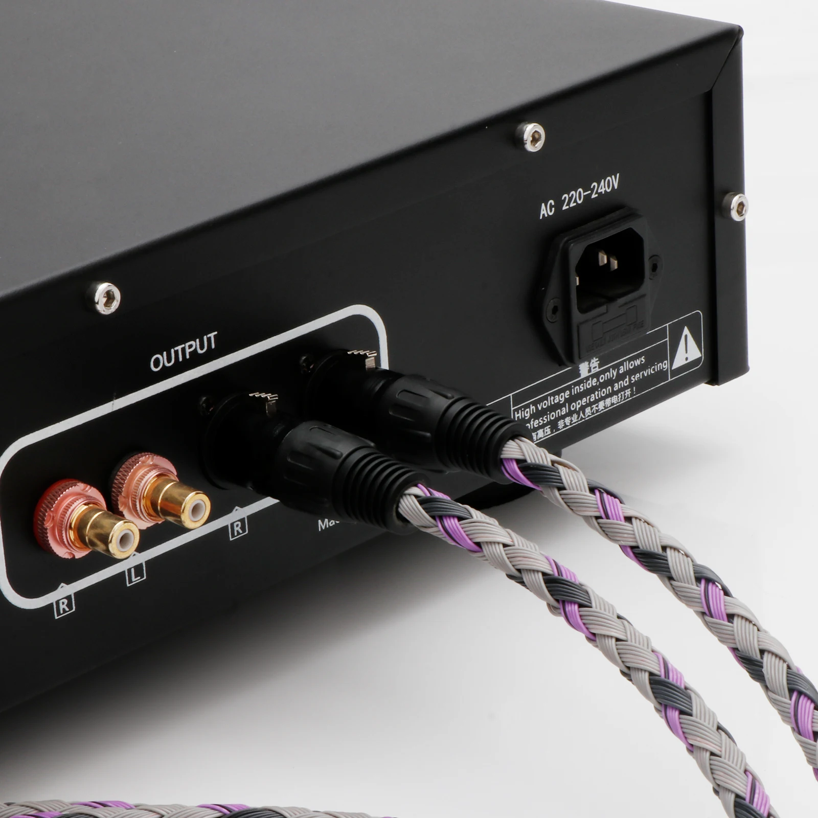 HiFi オーディオ バランス ケーブル XLO Signature S3 シングルエンド XLR ケーブル オス - メス プラグ HiFi オーディオ スピーカー用