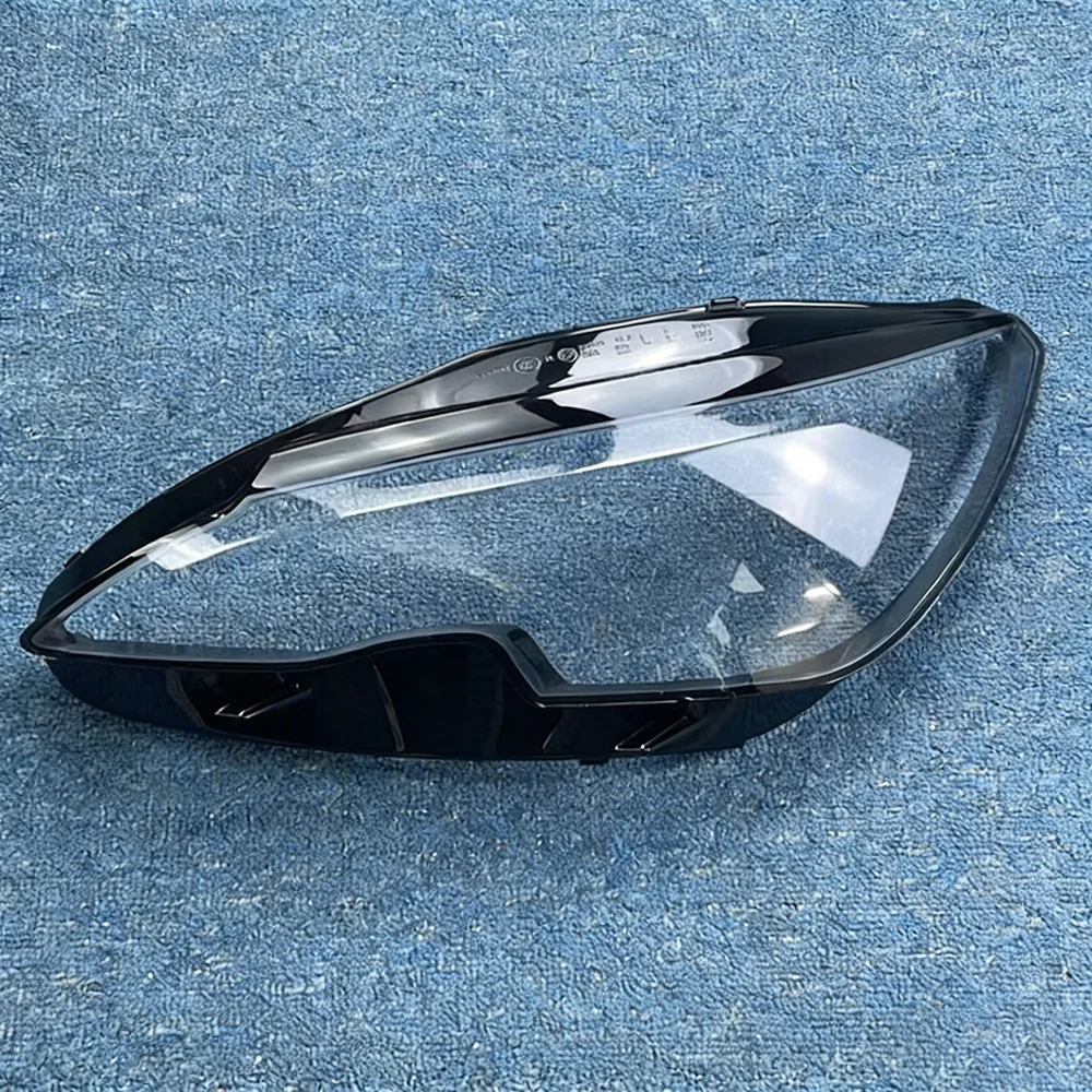For Peugeot 408 High configuration 2014 to 2018 Headlamp Bulb Cover Clear Headlight Lens Protector Shell Accessories