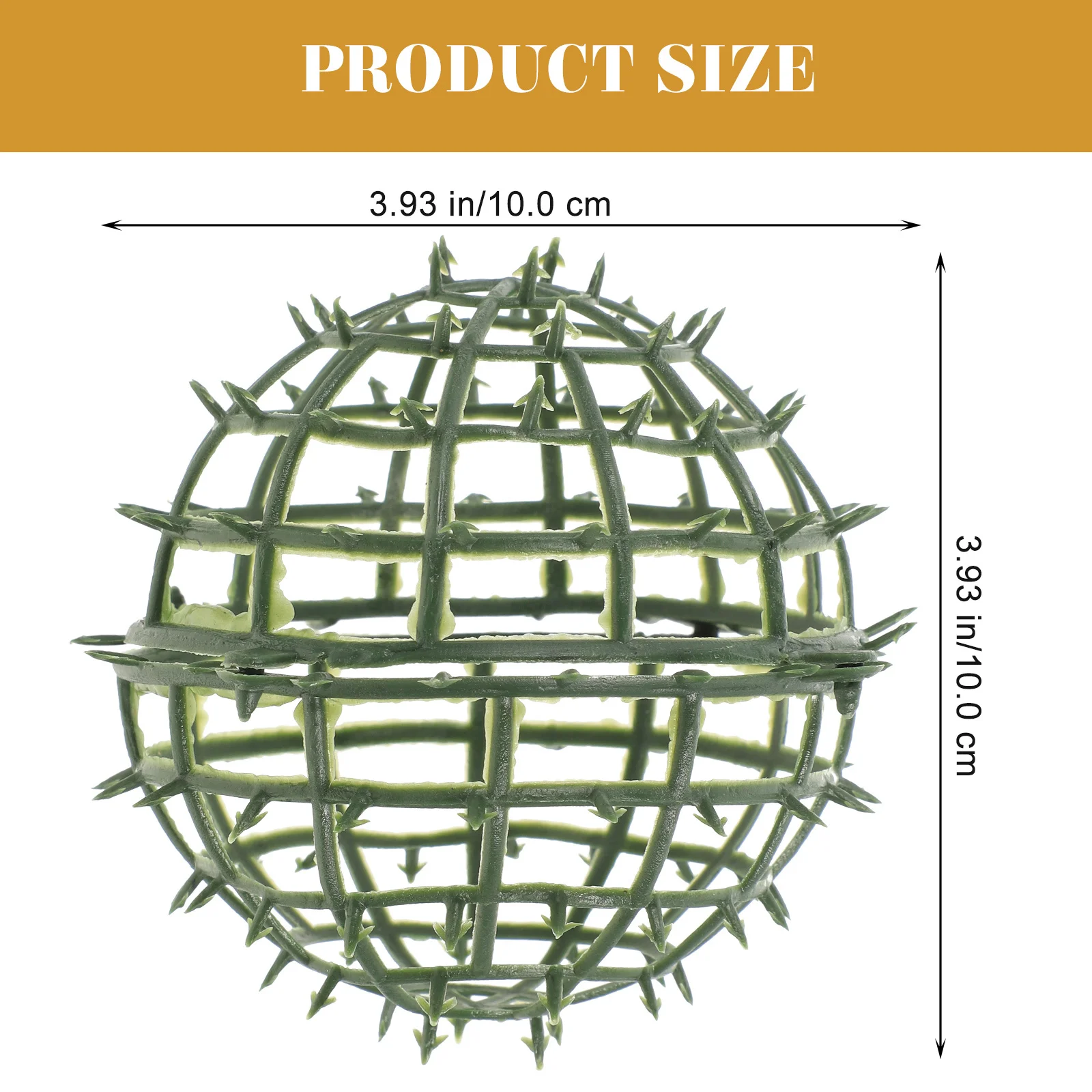 

6 шт., стойка для шаров из искусственной травы, декоративная рамка для цветочной композиции, прочная пластиковая топиарийная клетка для свадебной вечеринки, садовые принадлежности