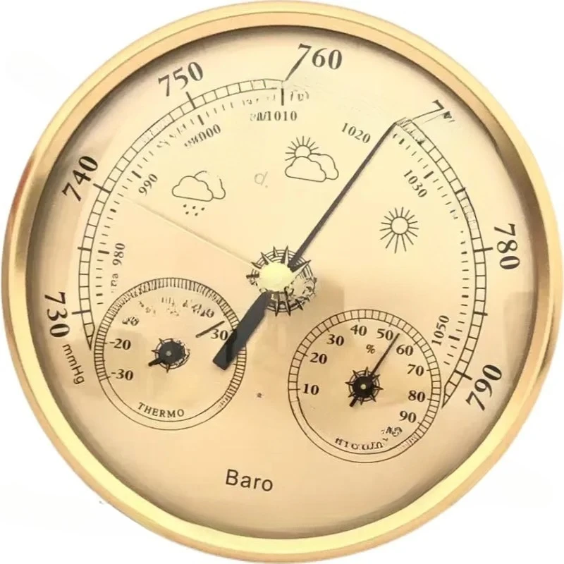 Pointer barometer Thermohygrometer Barometer Calibrated to adjust air pressure