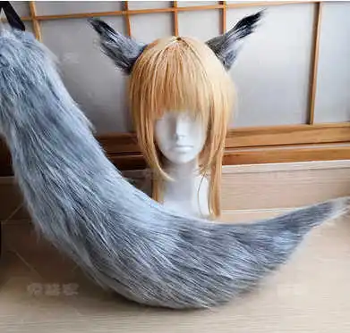 เกมArknights Texas Lapplandตุ๊กตาหูชุดหางอะนิเมะคอสเพลย์เครื่องแต่งกายฮาโลวีนParty Prop Headwearของขวัญวันเกิด