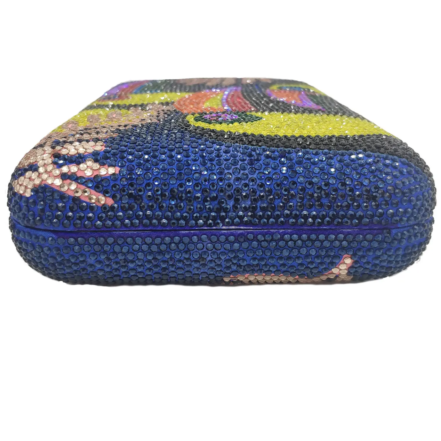 Neuheit Toucan Vogel Frauen Kristall Abendtaschen Strass Box Schminktäschchen Clutch Party Cocktail Handtasche Diamant Kette Geldbörse – Detail 5