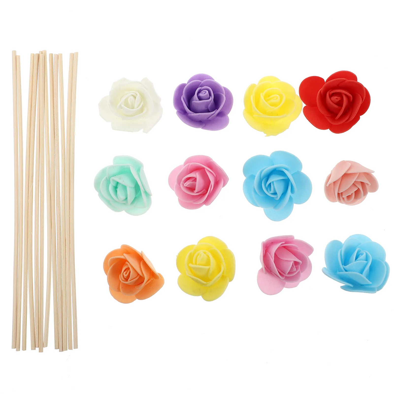 

Aromatherapy Flowers Stick Rods Women's Perfume Rattan Volatile Sticks Fiber Diffuser Fake Preserved