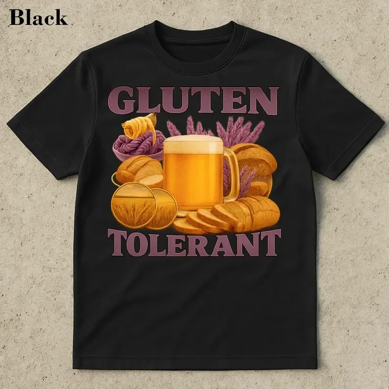 Camiseta divertida con estampado gráfico de Emojicamiseta de cuello redondo a la moda informal y de alta qualidade para hombre