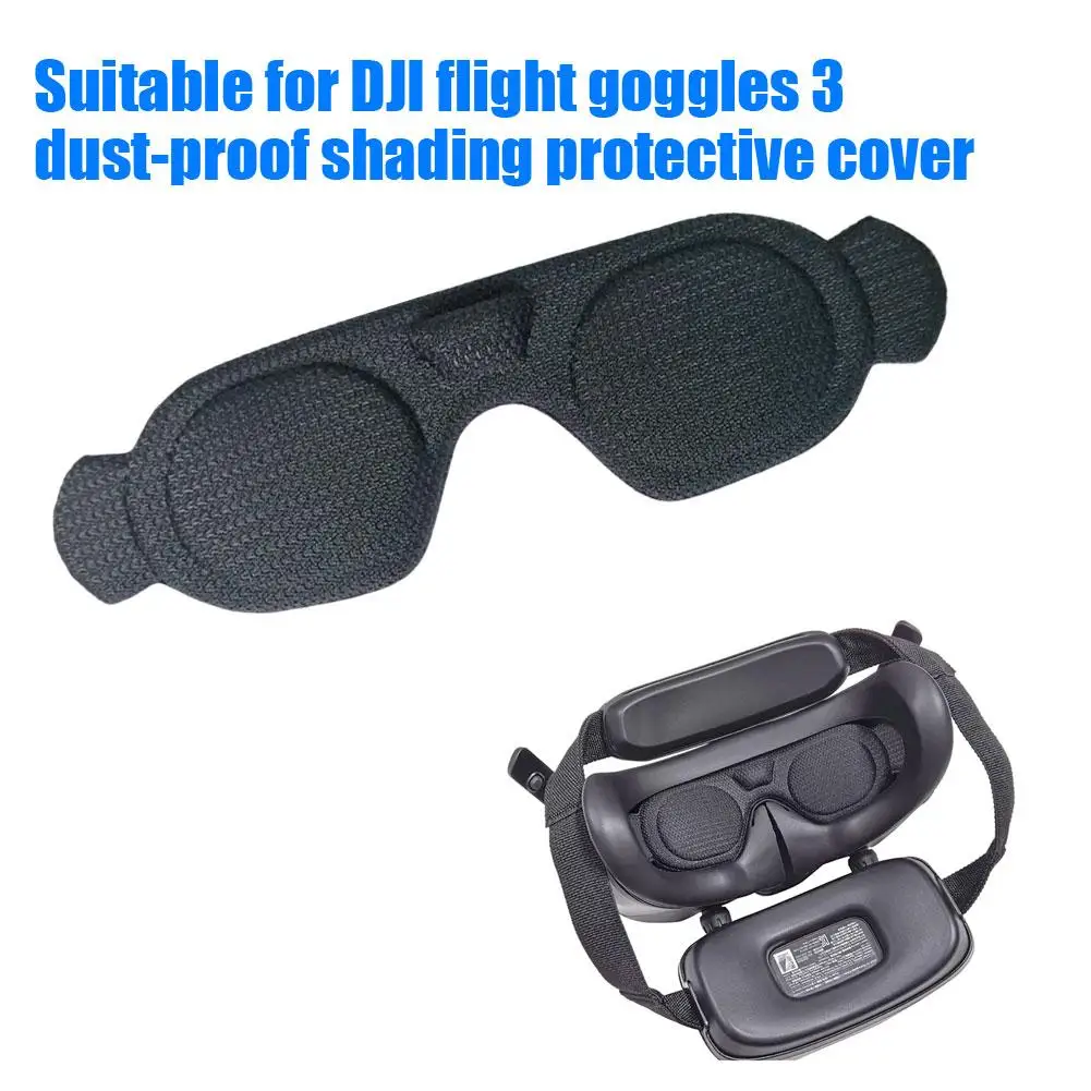 Foam Pad Sponge Eye Mask Lens Cover Suitable For DJI Flight Goggles 3 Dust-proof Shading Protective Cover Accessories