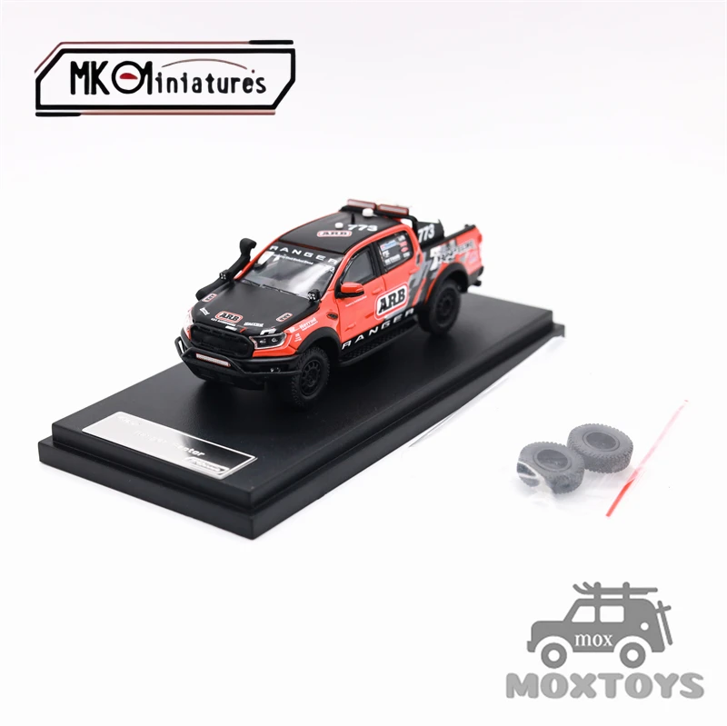 

MK Miniatures 1:64 Ranger P375/PX Raptor 2024 Baja racing Limited499 Diecast Model Car