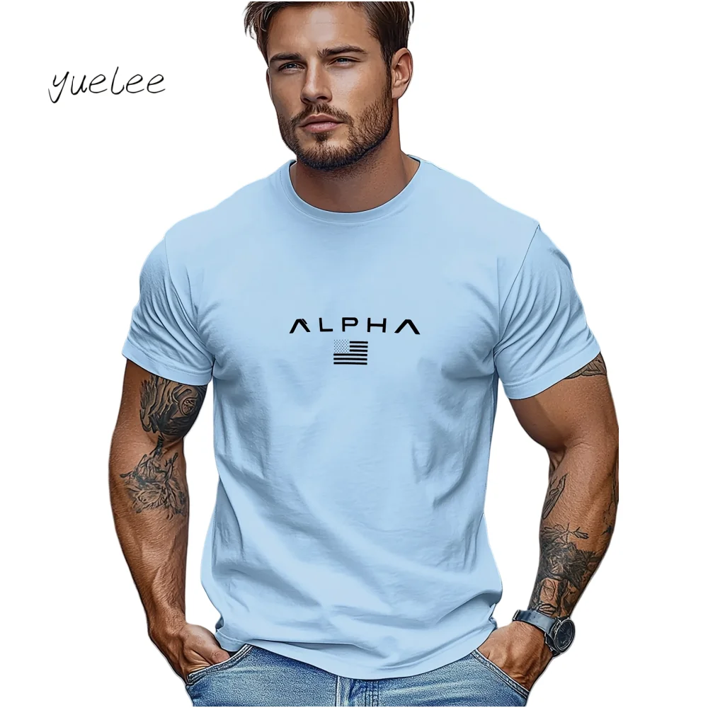 

Men's T-Shirt Casual 3D Print Men's Top Summer Breathable Men's Short-Sleeved Versatile Fashion Large Size O-Neck Men's Clothing