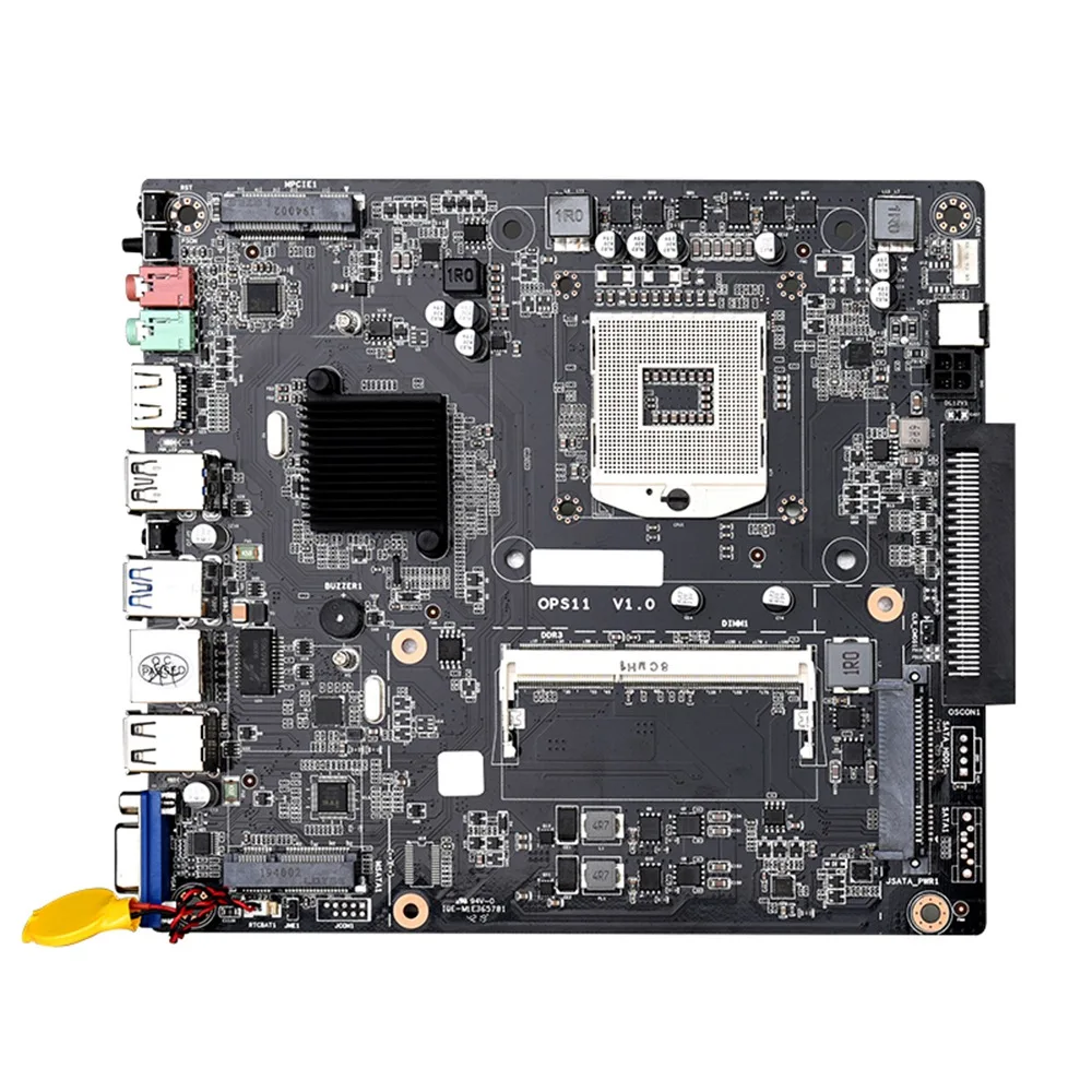 

HM77 OPS All-In-One Motherboard ITX USB3.0/2.0 MSATA DDR3 8G for Intel I3/I5/I7 2/3 Generation Series CPU