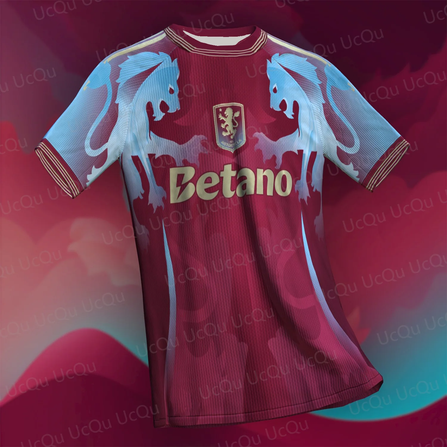 2025 New  Villa Special Edition Football Jersey Lion Concept Home Jersey AJAX Soccer Training Clothes Oversized Tee