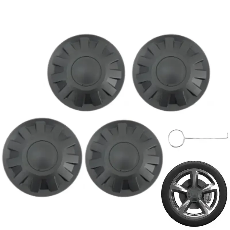 18-Inch Screw Caps for Model 3 2023 Car Center Hub Caps for Tesla for Model 3 2023 Tire Hub Protective Cover Accessories