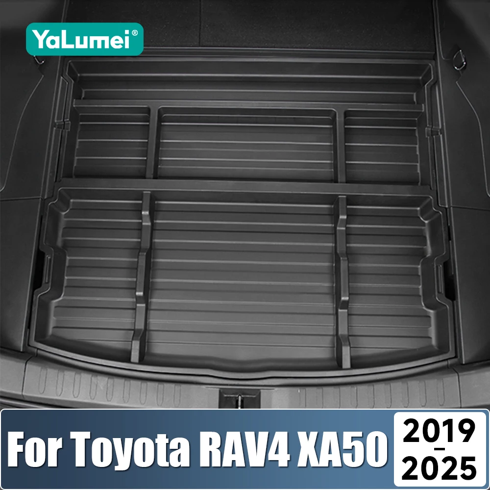 

ABS Car Trunk Box Spare Tire Storage Box Cargo Holder Accessories For Toyota RAV4 XA50 2019 2020 2021 2022 2023 2024 2025 Hybrid