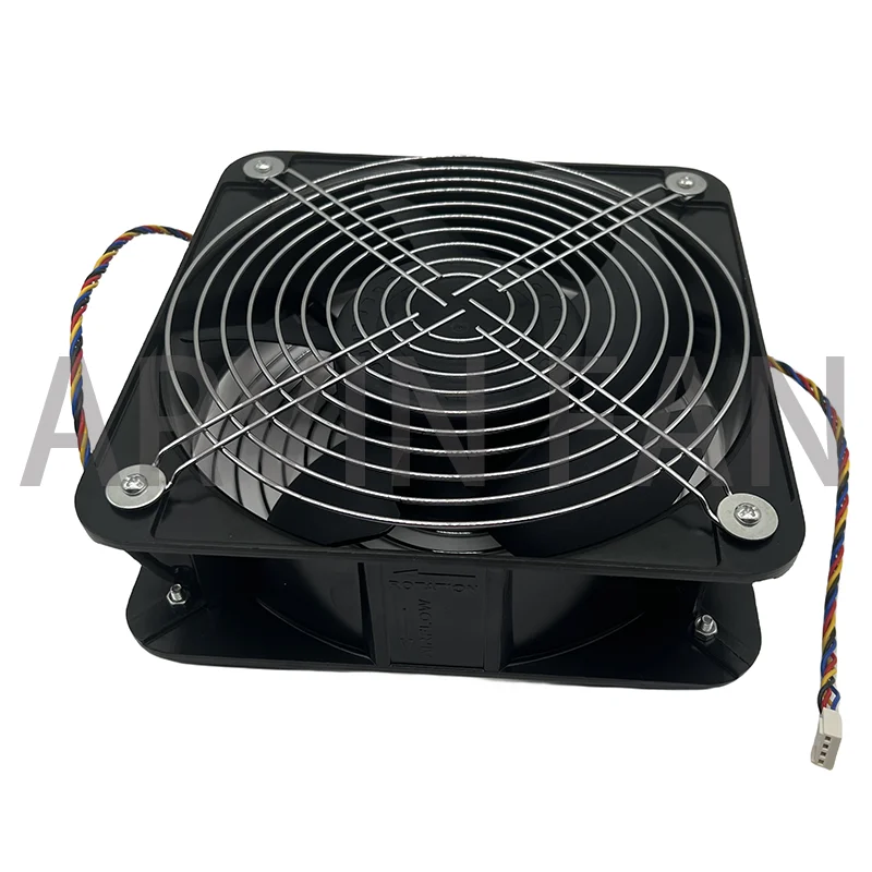 New Large Size 200mm 20060 20cm DC 12V High Air  Flow 540CFM 200X60MM For Vehicle Car EV Charger Station Industrial Cooling Fan