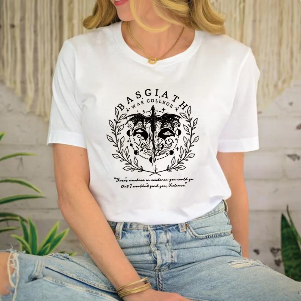 Basgiath War College T Shirt Aesthetic Fourth Wing Shirt Retro Fly or Die Shirts Fourth Wing Riders Quadrant Tee Bookish Gift