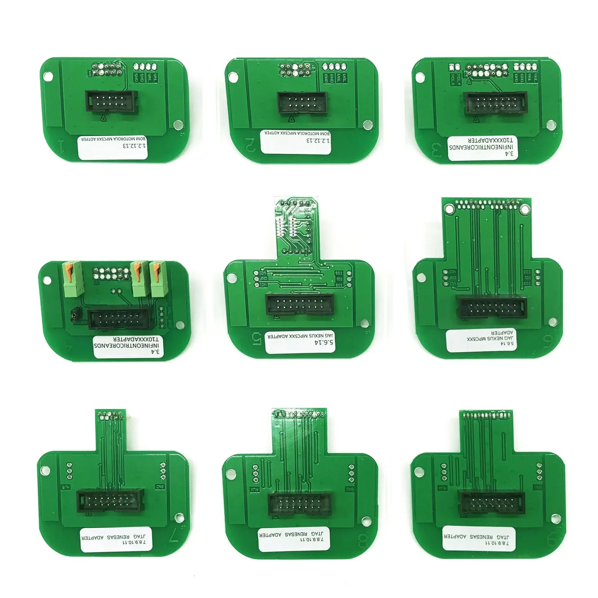 22pcs BDM Adapters Full Set for KTAG KESS FGTECH BDM100 Programmer Probe Adaptor ECU RAMP Chip Tuning Tool for Bootloader ST10xx