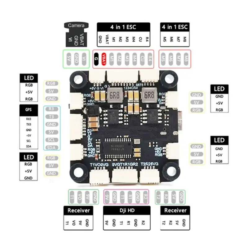 ABXE-F722 Flight Controller 5V - đánh giá và giá Fpv Drone Flight Controller
