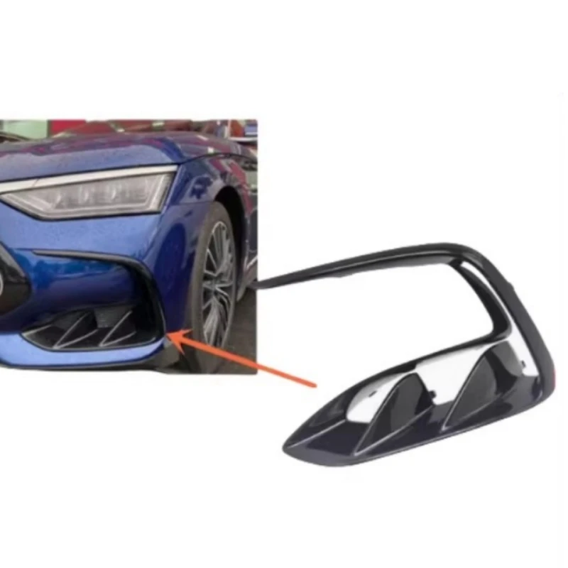 

Накладка на передний бампер черного цвета для BYD Han DMI, декоративная полоса для бампера