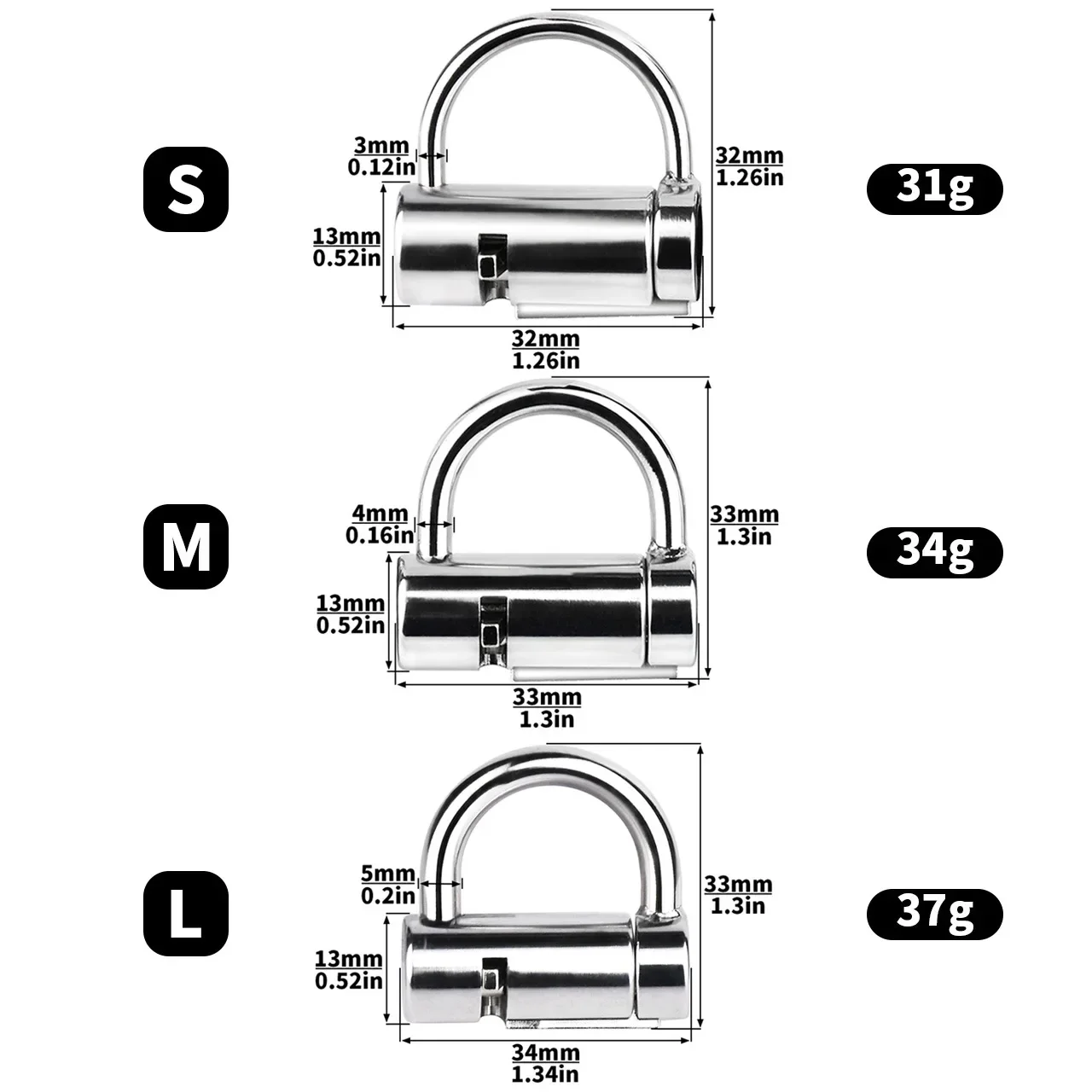 New Male Luxury Chastity Device Stainless Steel Cock Penis Cage with Titanium Plug Cock Cage PA Magic Lock Sex Toy For Men BDSM