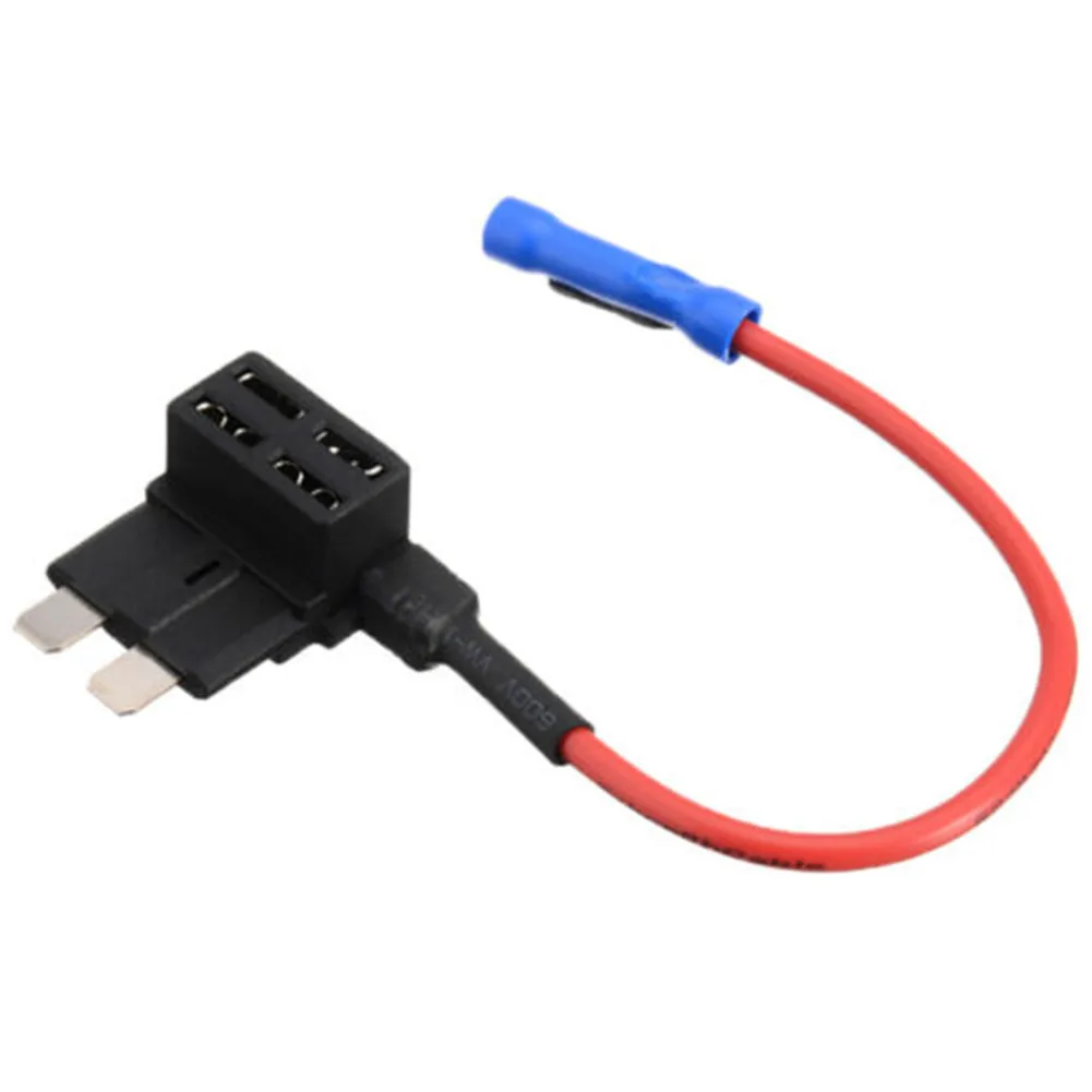 

Durable Fuse Holder Add A Circuit Circuit Fuse Adapter Insert Type Low Voltage Parts Three Types Useful Waterproof
